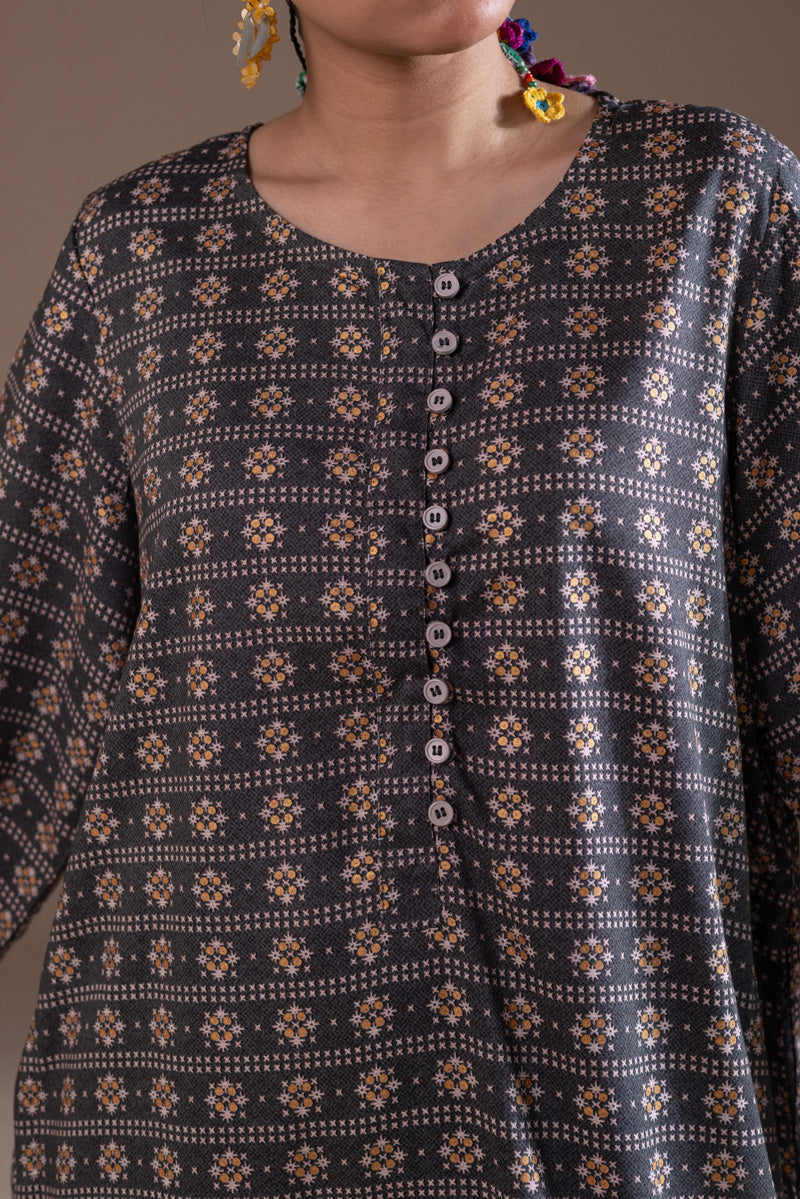 Printed Naqashi Set