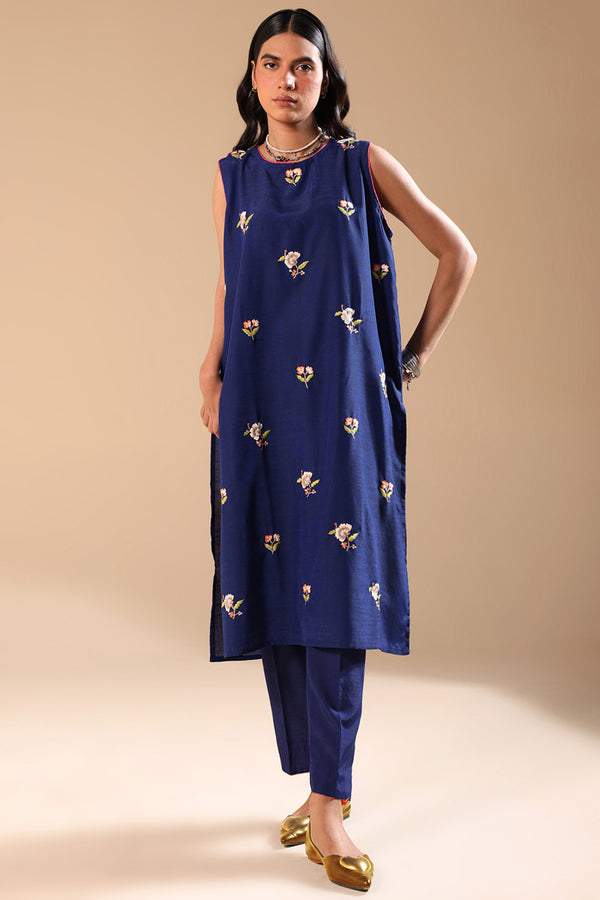 Embroidered Floral Splendor Set