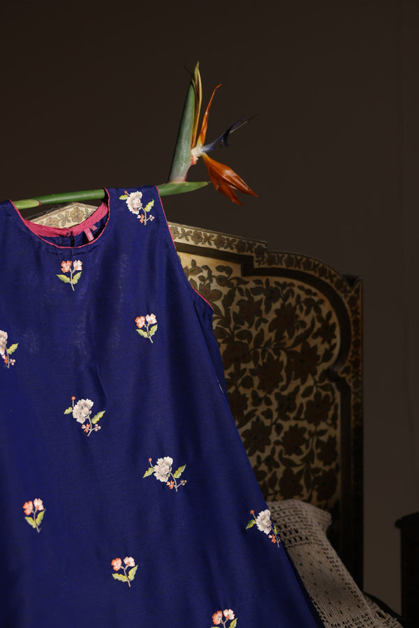 Embroidered Floral Splendor Set