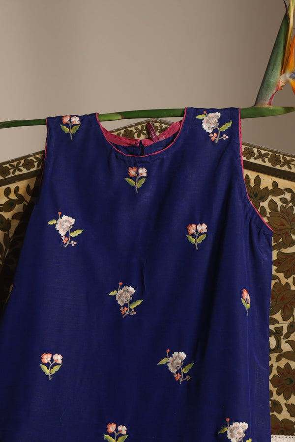 Embroidered Floral Splendor Set