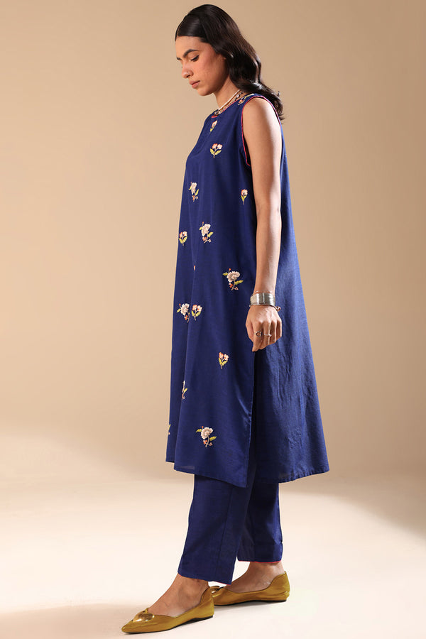 Embroidered Floral Splendor Set