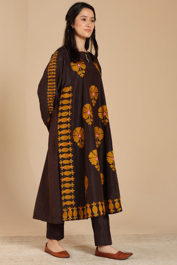 Tajik Folk Flared Set