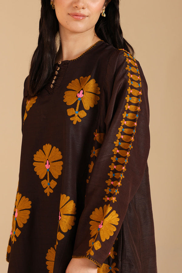 Tajik Folk Flared Set