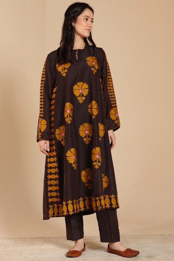 Tajik Folk Flared Set