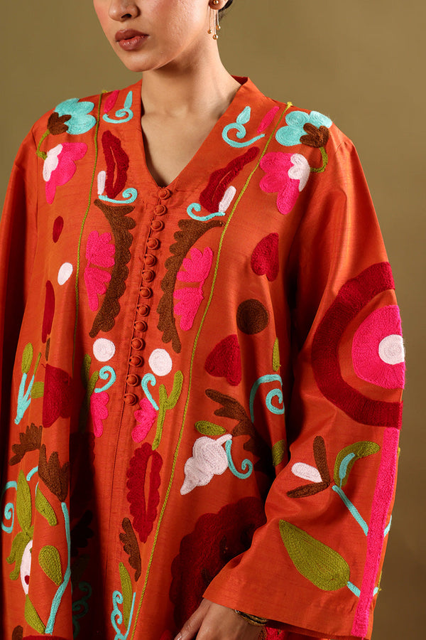 Embroidered Tajik Kurta