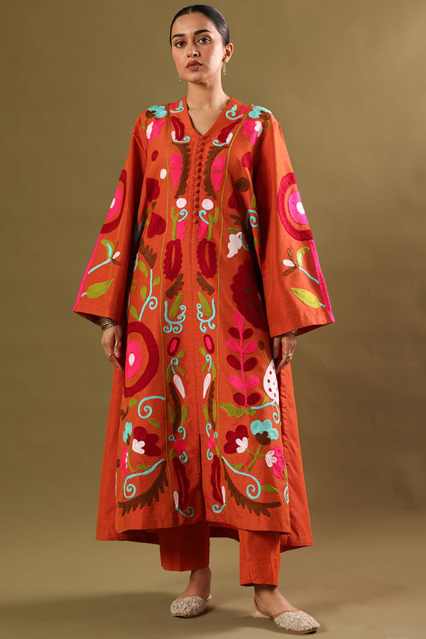 Embroidered Tajik Kurta