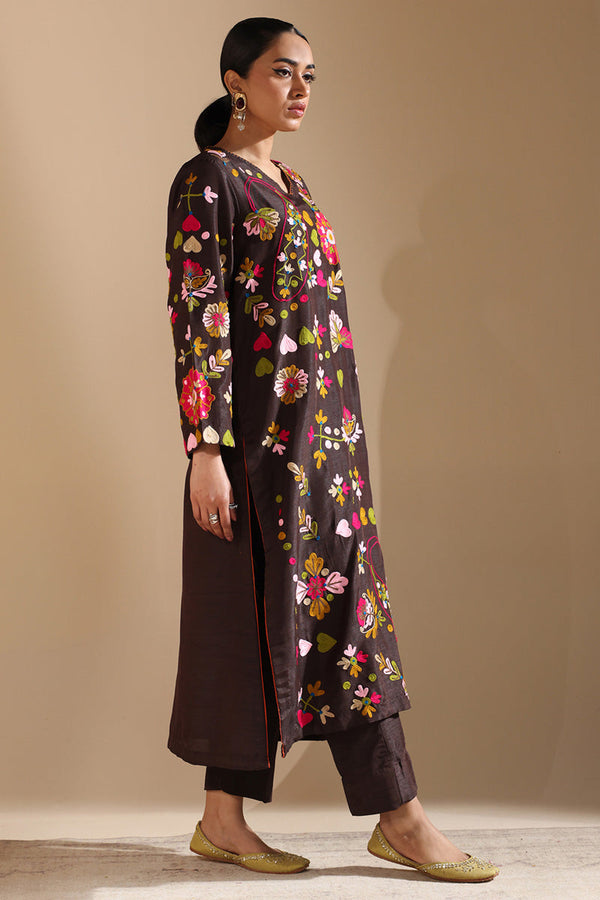 Folk Opulence Embroidered Set