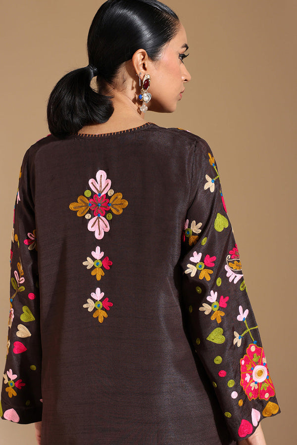 Folk Opulence Embroidered Set