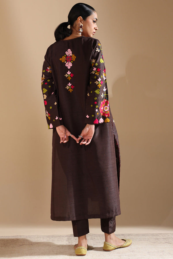 Folk Opulence Embroidered Set