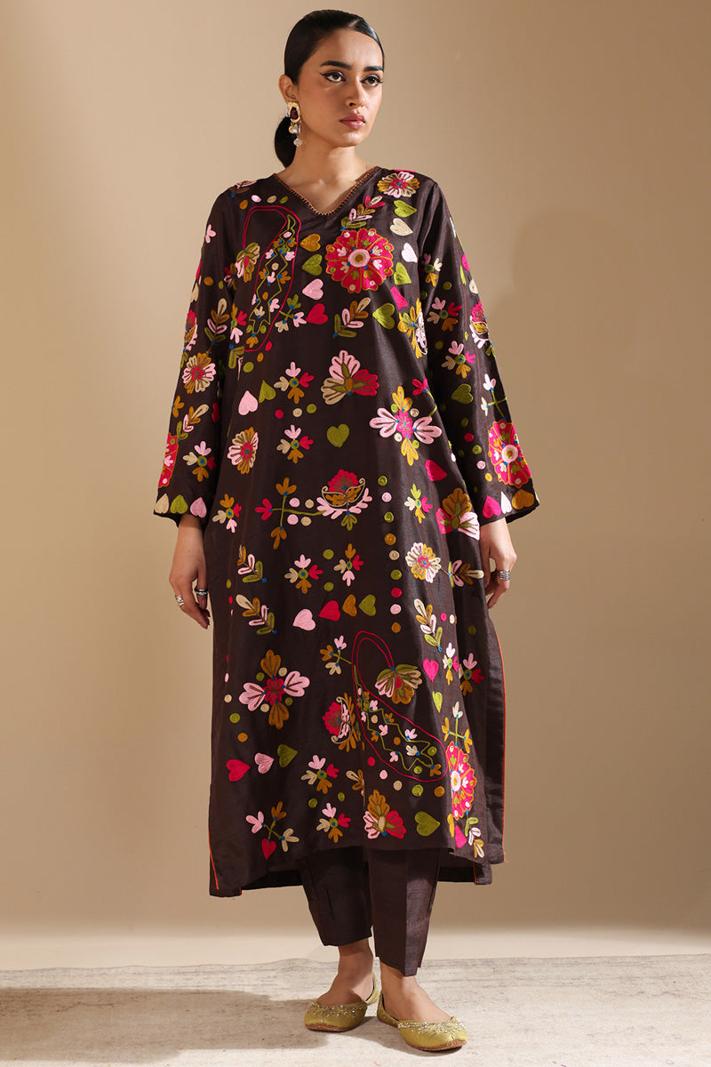 Folk Opulence Embroidered Set