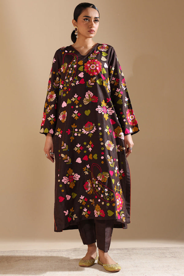 Folk Opulence Embroidered Set