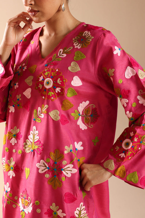 Folk Opulence Embroidered Set