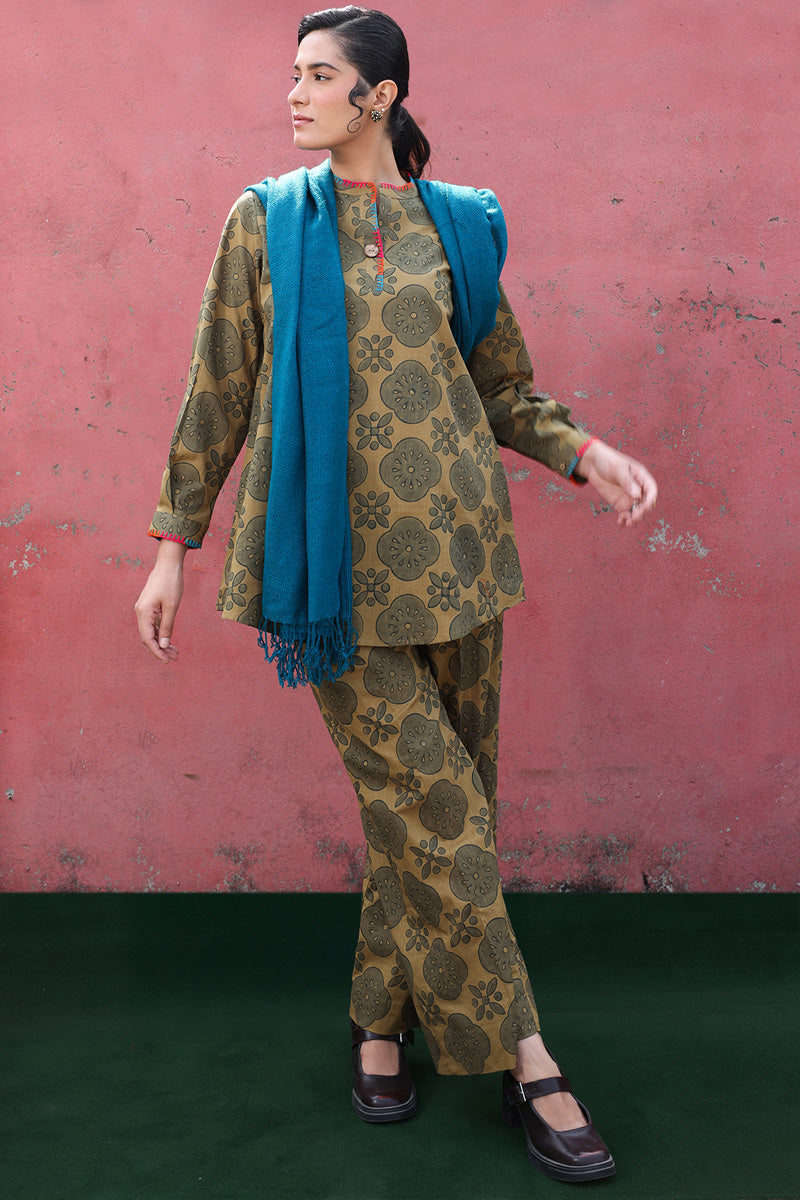 Wooden Block-Printed Set