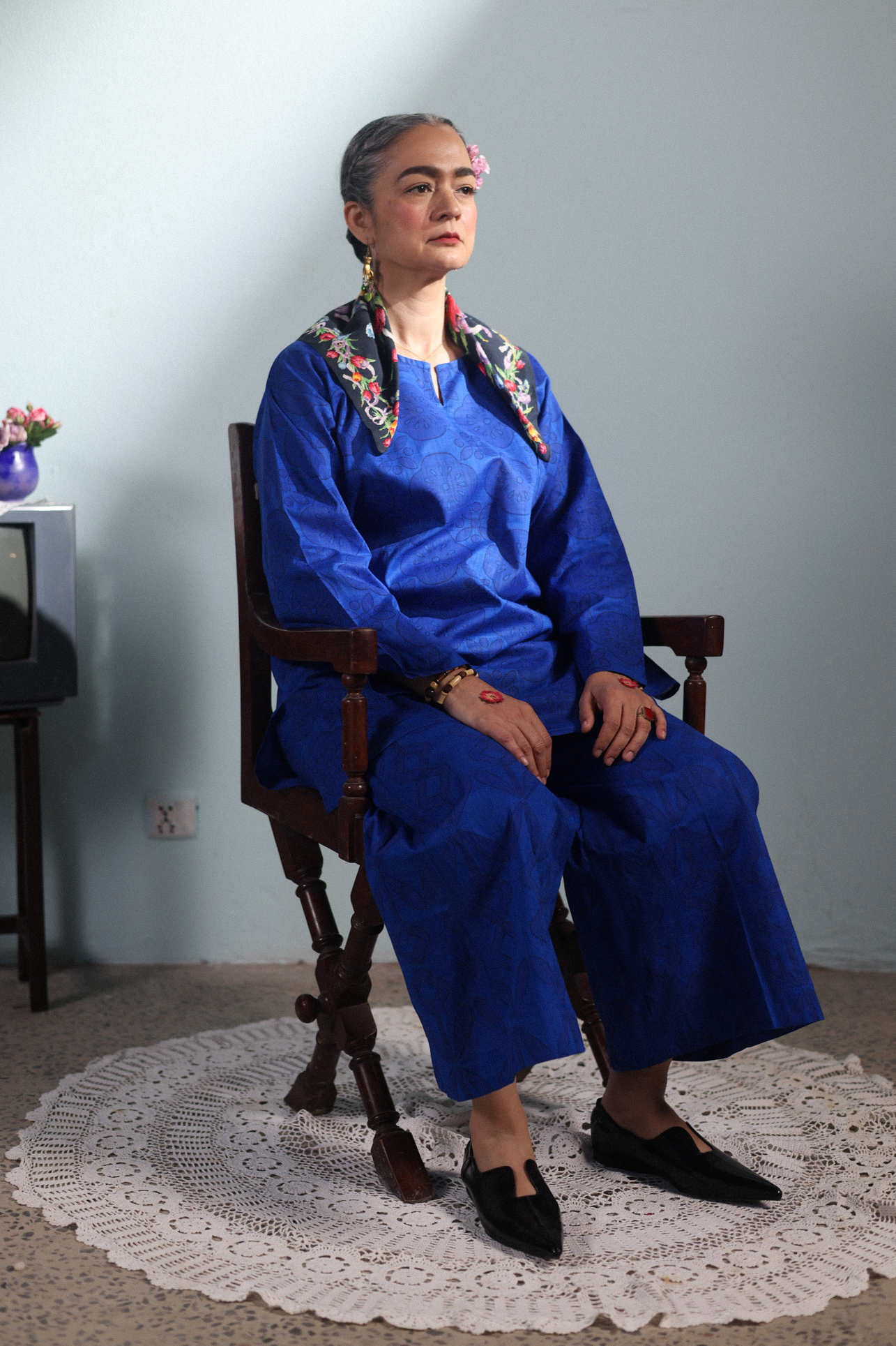 Wooden Block-Printed Co-ord Set
