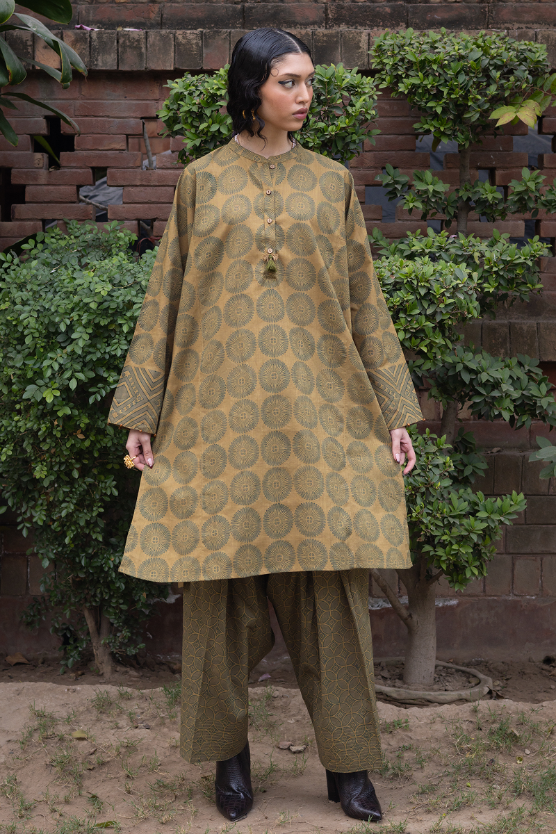 Block-Printed Wooden Set