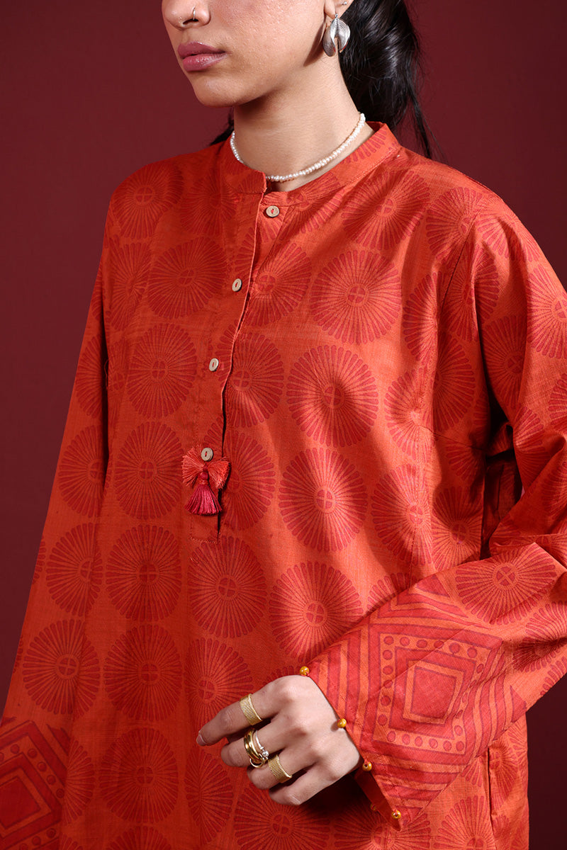 Block-Printed Wooden Set