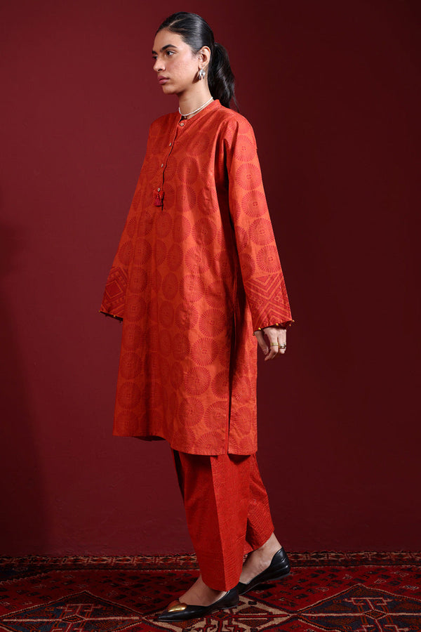 Black-Printed Wooden Set