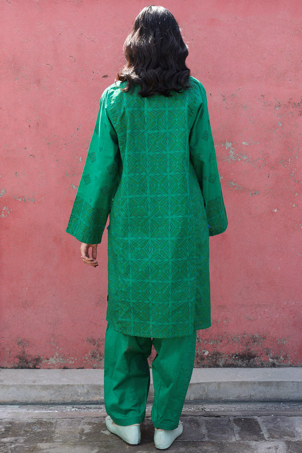 Wooden Block-Printed Set