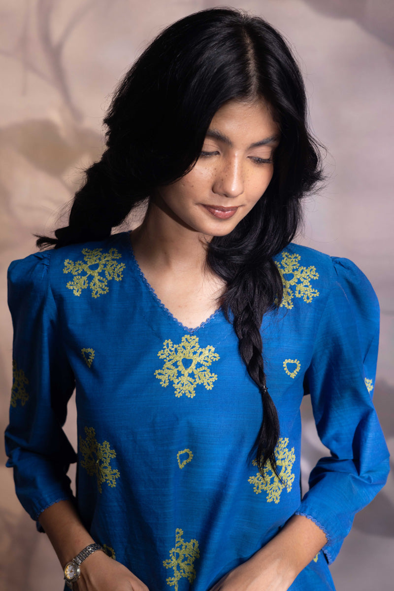 blue