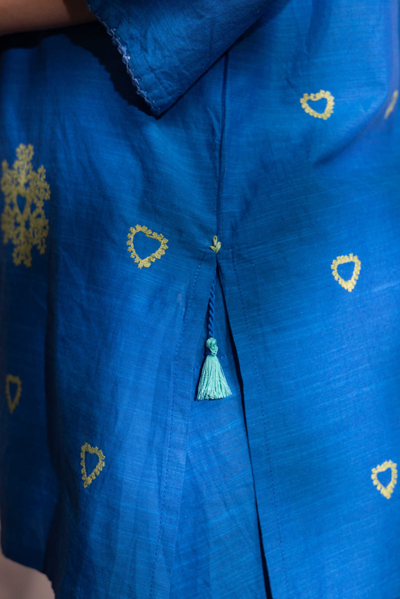 blue