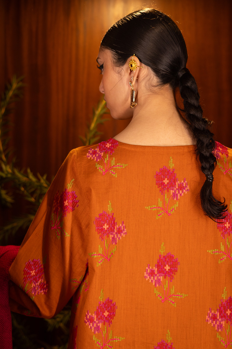 Pixel Play Embroidered Set