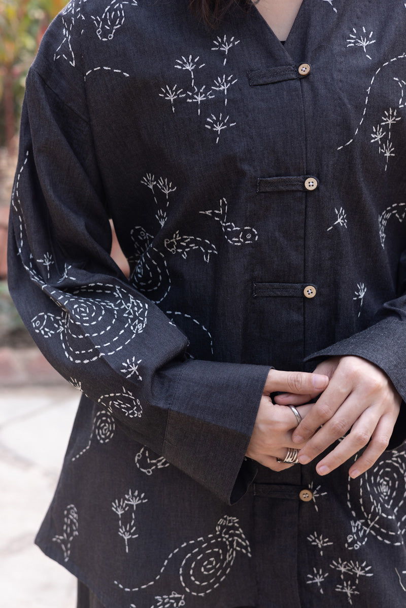 Sashiko Skirt Set
