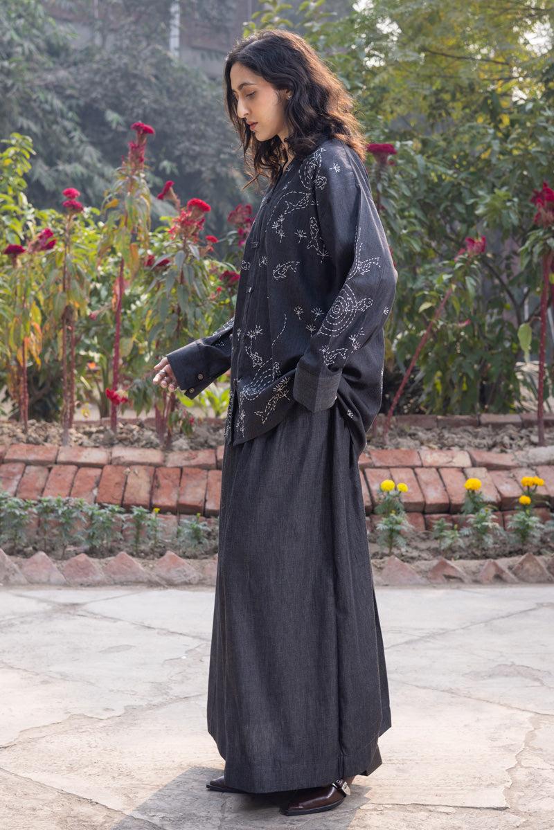 Sashiko Skirt Set