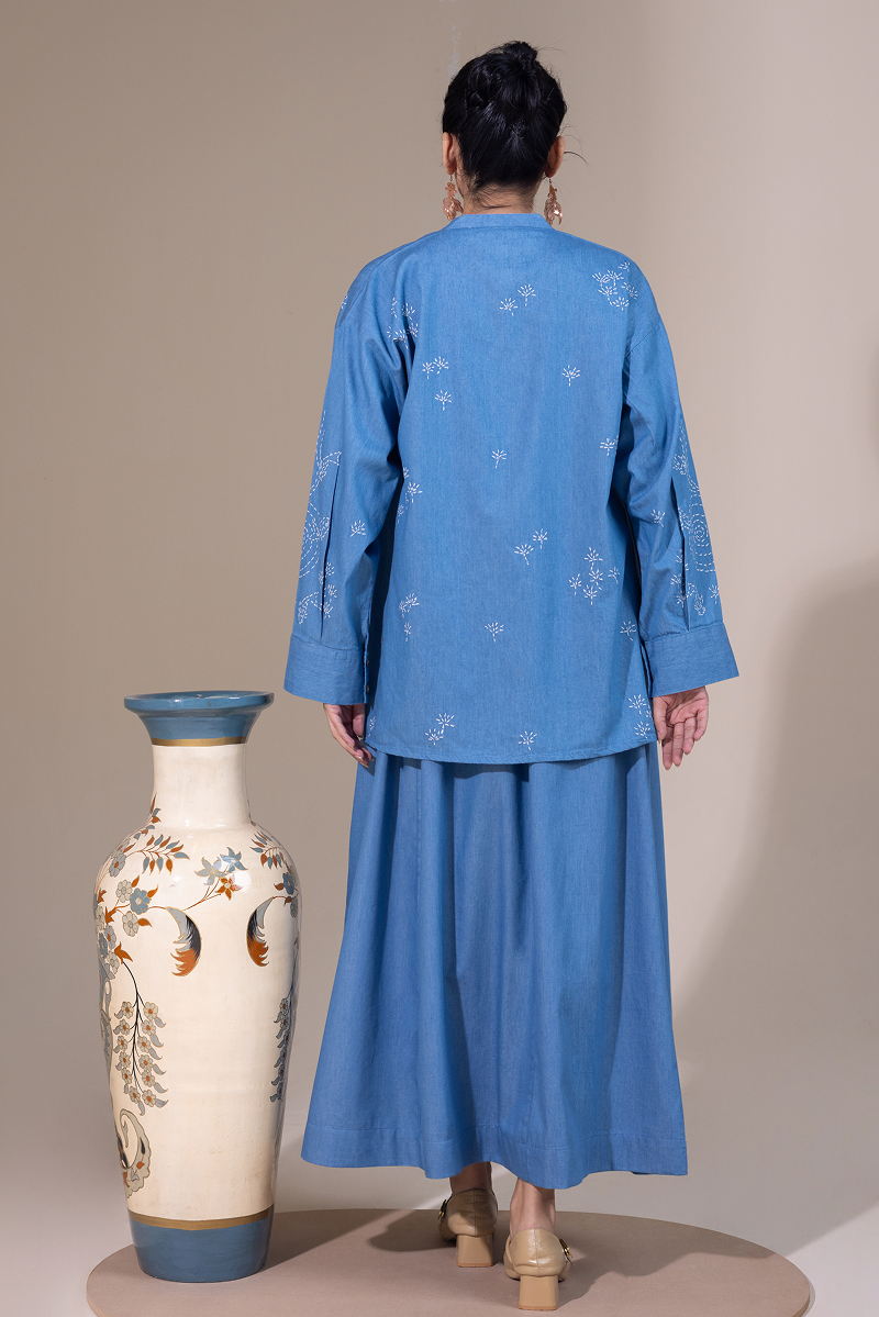 Sashiko Skirt Set