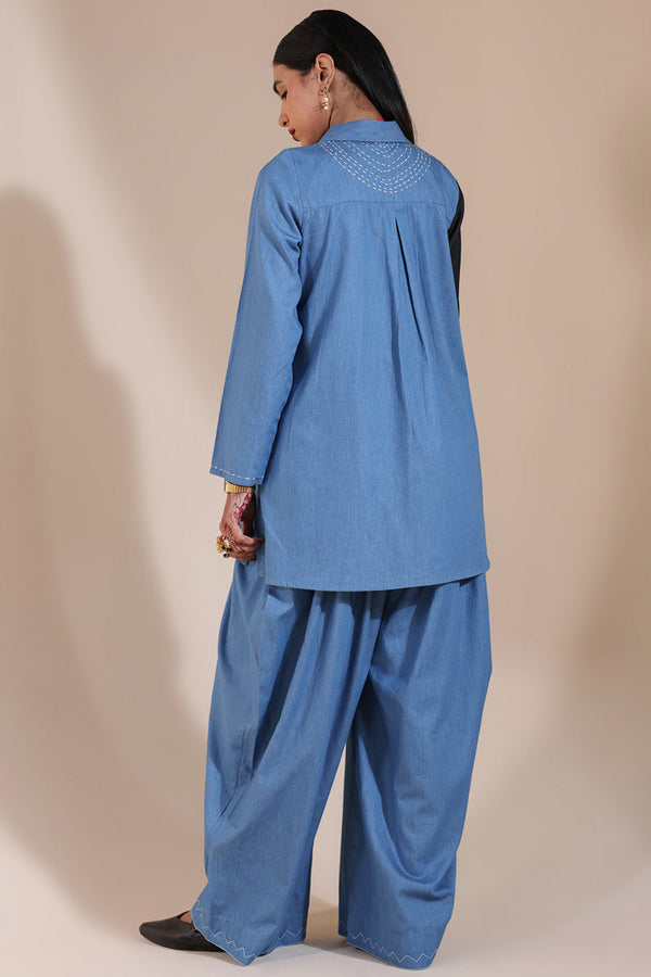 Color-Block Sashiko Set