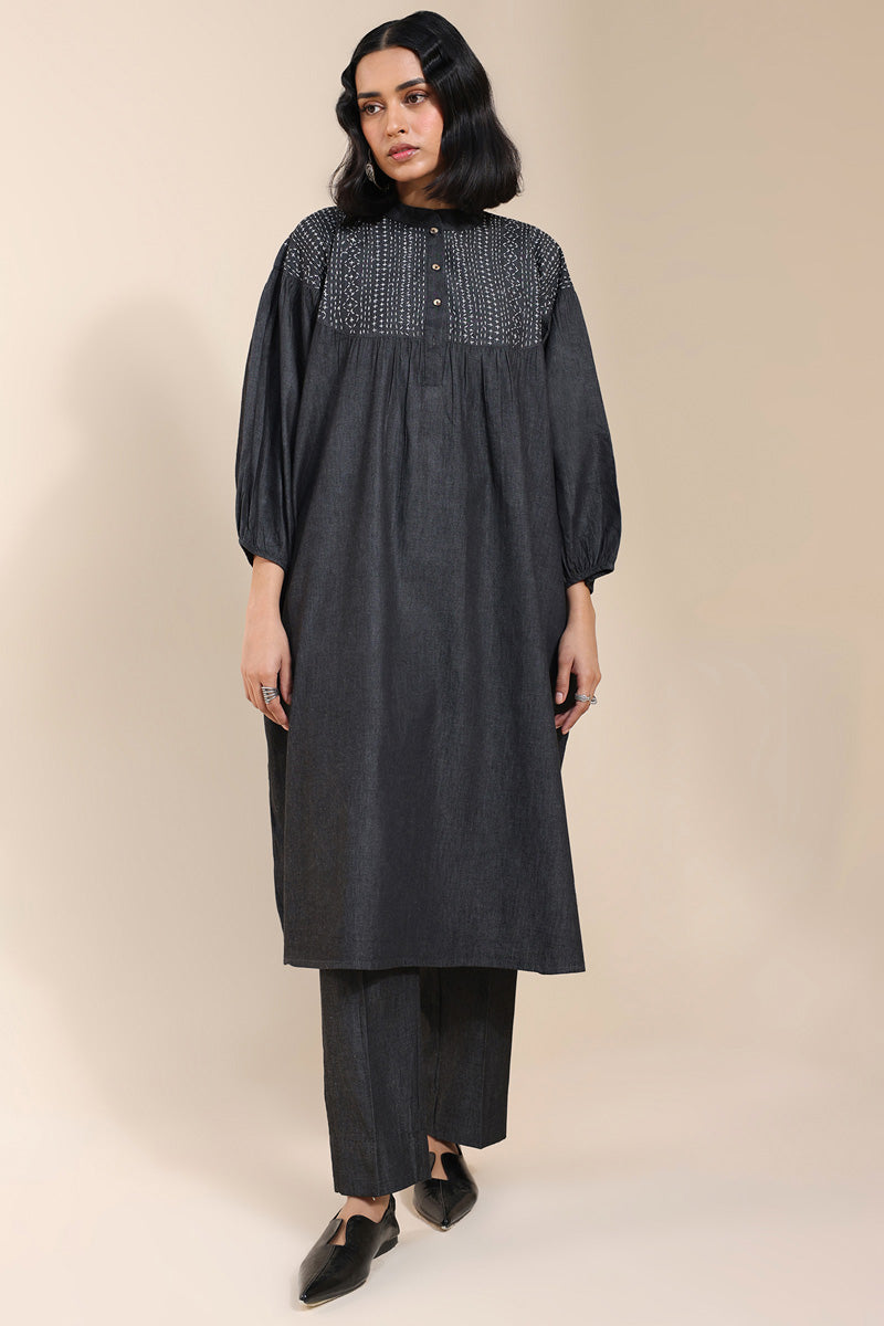 Sashiko Denim Co-Ord Set