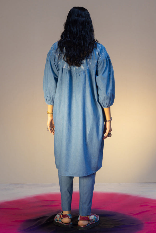 Sashiko Denim Co-Ord Set