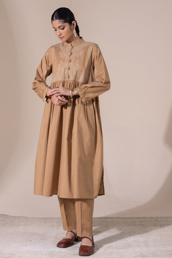 Embroidered Flared Timeless Set