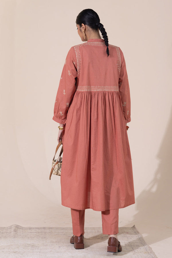 Embroidered Flared Timeless Set