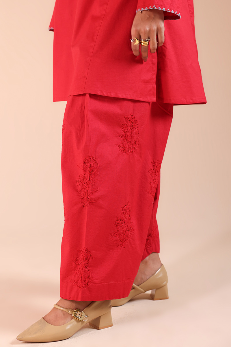 Tonal Embroidered Set