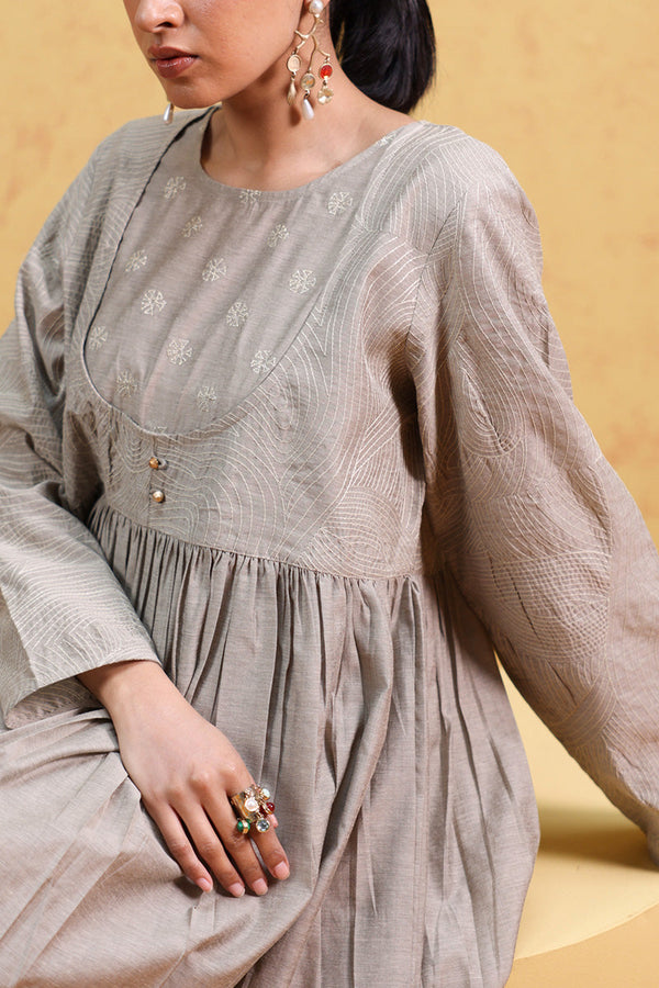 Weave Story Anarkali 3-Piece Set