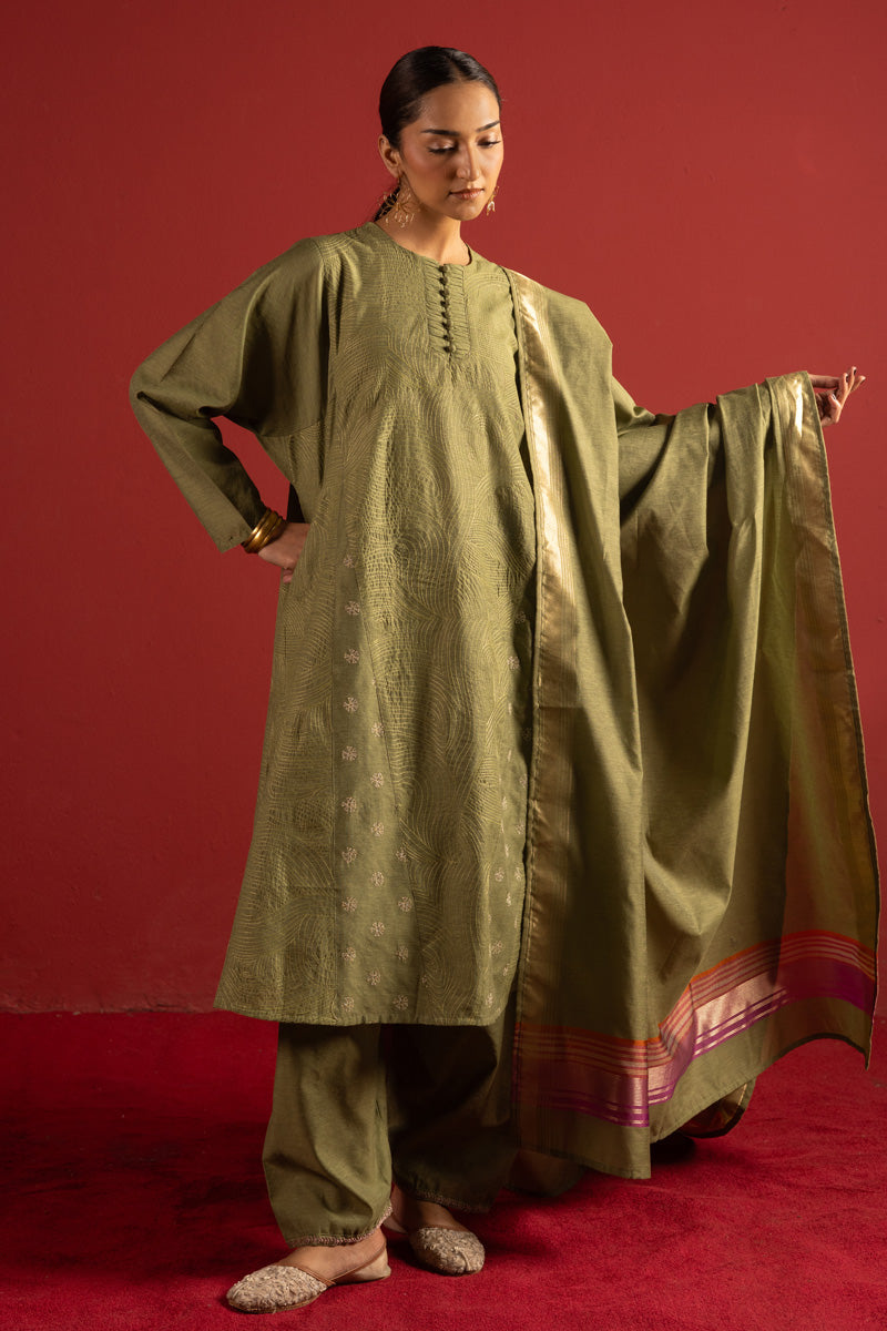 Weave Story 3-Piece Embroidered Set
