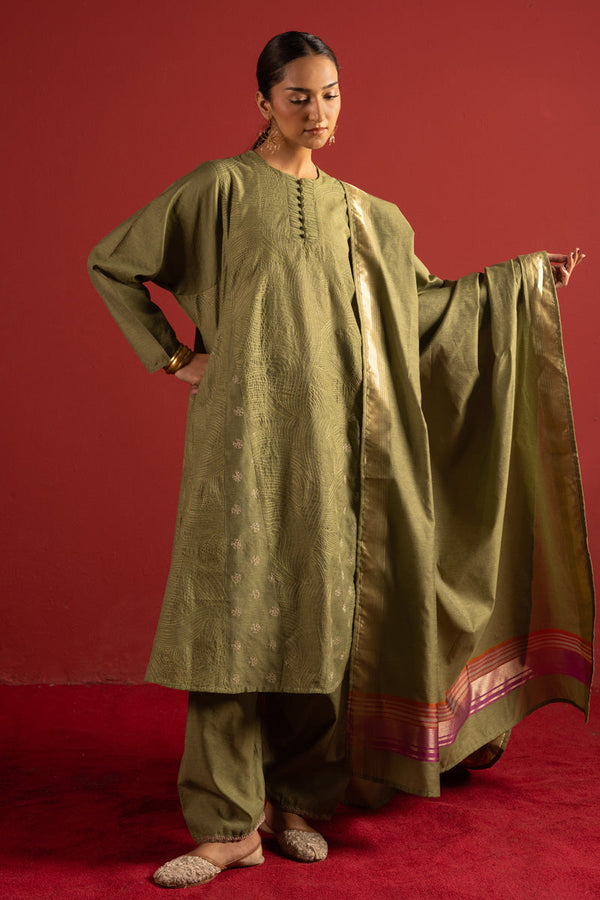 Weave Story 3-Piece Embroidered Set