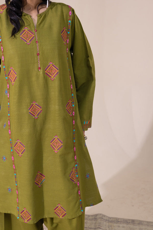 Embroidered Damask Hues Set