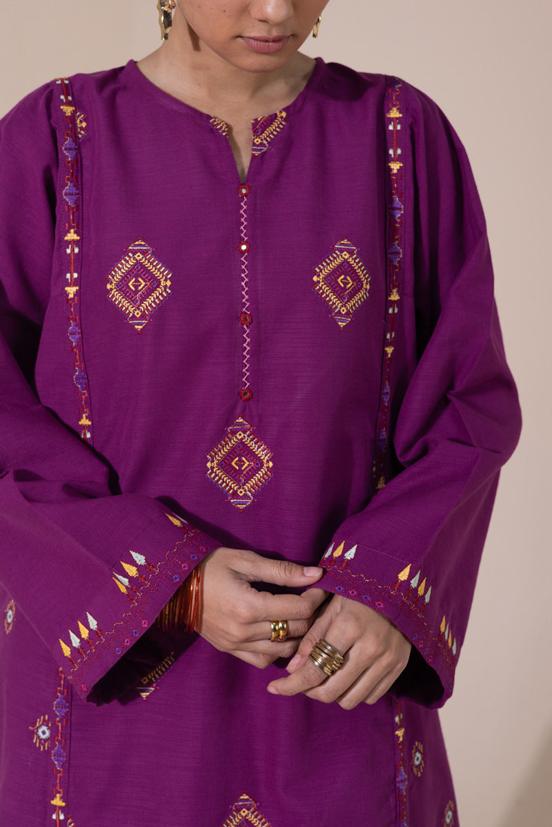 Embroidered Damask Hues Set