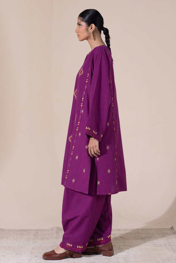 Embroidered Damask Hues Set