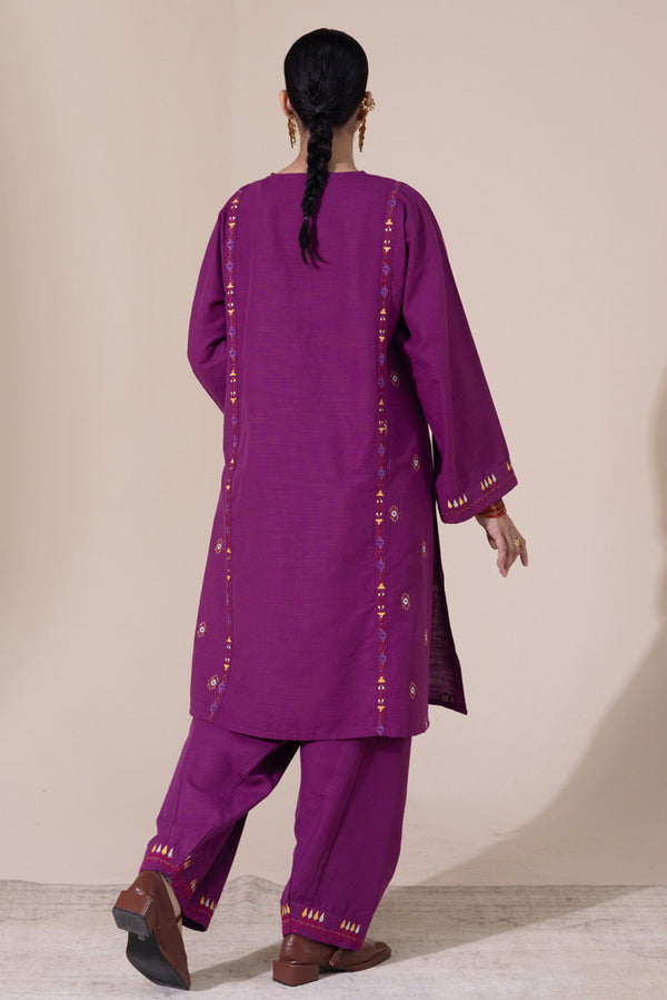 Embroidered Damask Hues Set