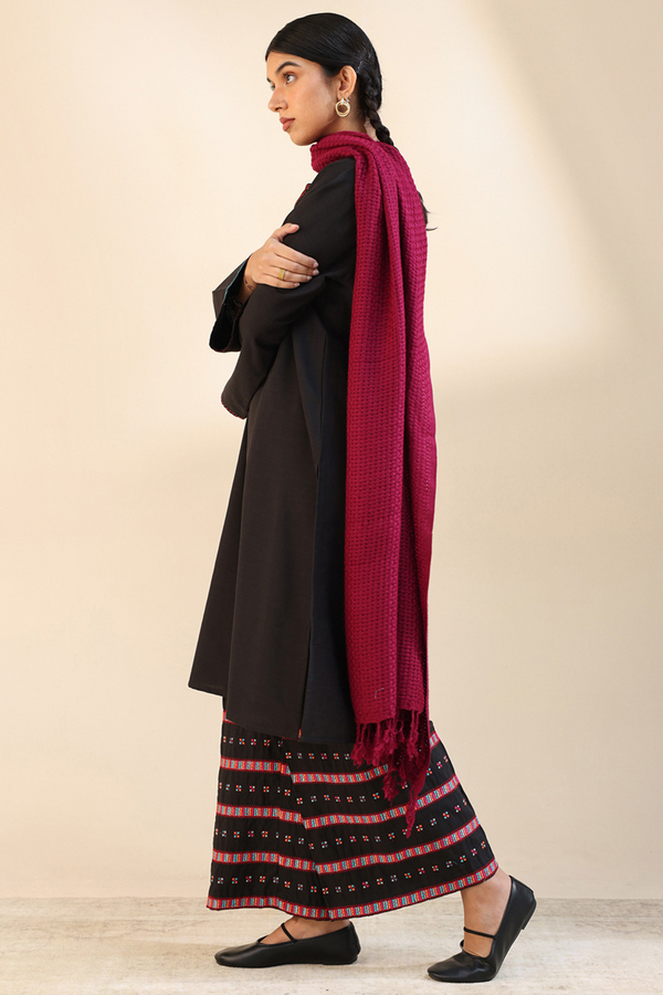 Damask Embroidered Set