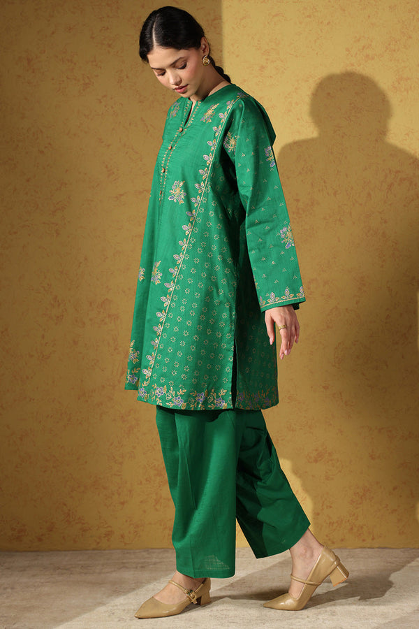 Gold Trace Block Printed Set