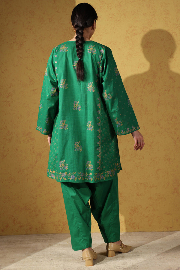 Gold Trace Block Printed Set