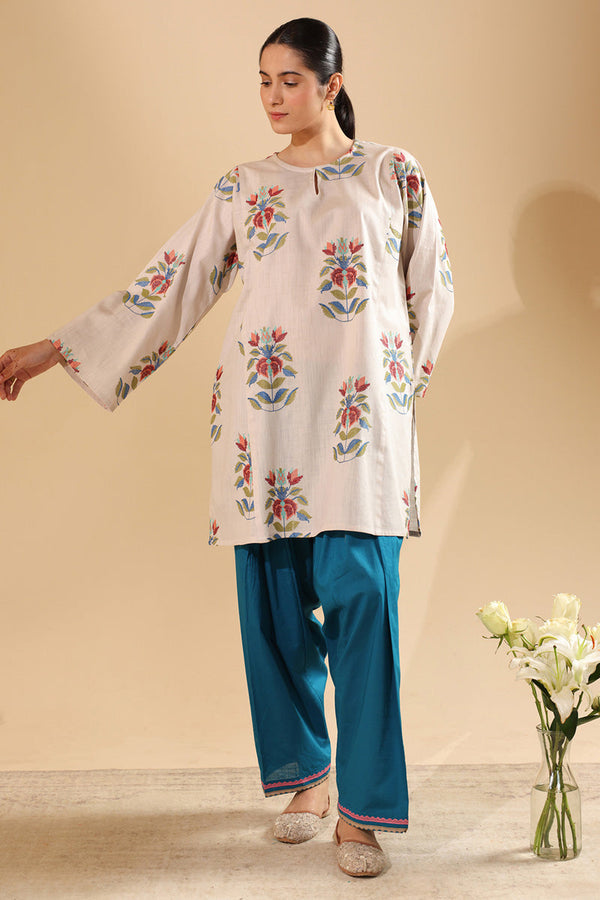 Embroidered Pixel Play Kurta