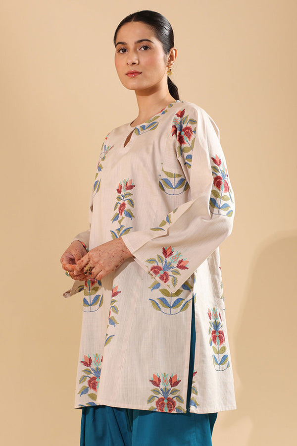 Embroidered Pixel Play Kurta