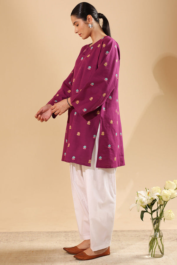Embroidered Pixel Play Kurta