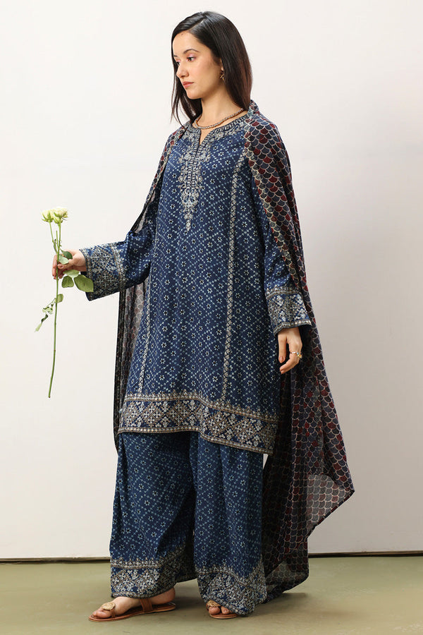 Ajrak Virsa 3-Piece Set