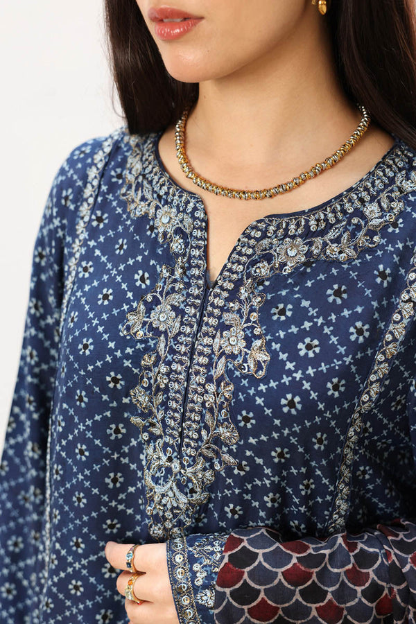 Ajrak Virsa 3-Piece Set