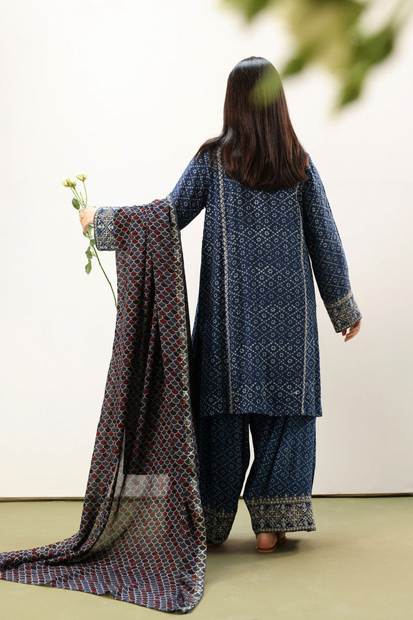 Ajrak Virsa 3-Piece Set